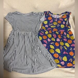 Wonder Nation Striped and Fruit Patterned Dress Set